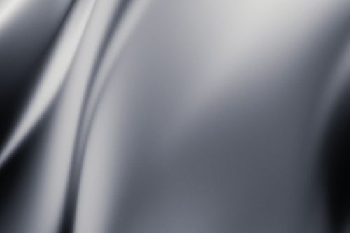 photo of a sleek silver material
