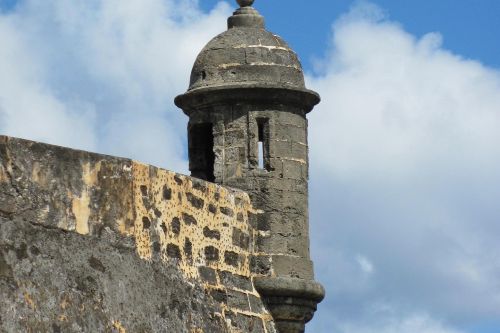 photo of an old stone building