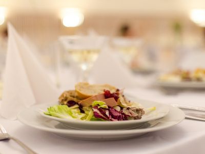 Photo of food on a table.