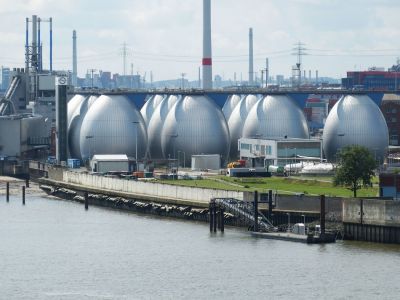 Image of wastewater treatment plant.