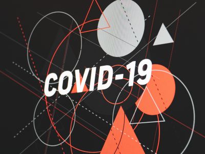 a graphic that says COVID-19