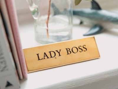 Photo of Name Plate Lady Boss