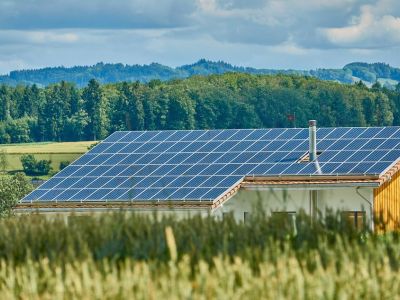 Image of solar roof energy.