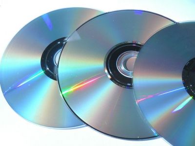 Image of CDs.